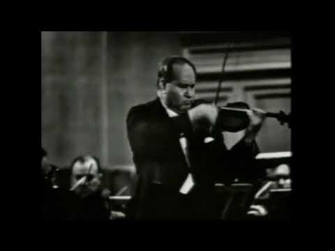 DAVID OISTRAKH. P. Tchaikovsky - Violin Concerto, in D, Op.35 [Moscow PO, G. Rozhdestvensky] 1968