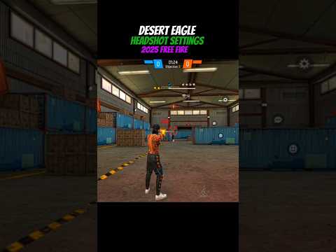 Desert Eagle One Tap Headshot Trick 😱 | Free Fire Max Pro Settings 2025