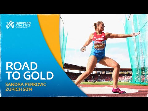 Discus BRILLIANCE and NEW CR - Road to Gold: Sandra Perkovic - discus Zurich 2014