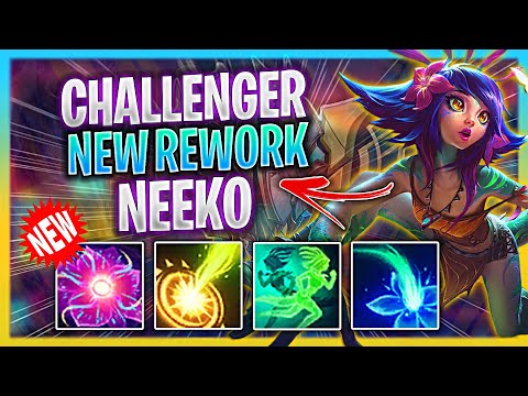 KOREAN CHALLENGER PLAYS NEEKO TOP NEW REWORK! | Challenger Plays Neeko Top vs Kennen!  Season 2023