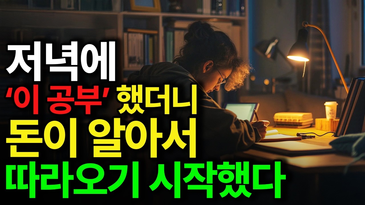 돈을 쫓지 마세요, 돈이 미친 듯이 당신을 쫓게 만드세요