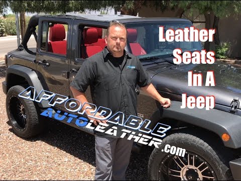 Jeep Wrangler Leather Seats | How To Video