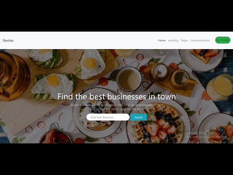 Responsive Bootstrap Website Start To Finish with Bootstrap 4, HTML5 & CSS3
