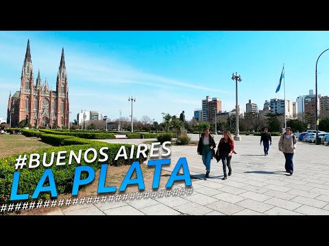 Recorriendo LA CIUDAD DE LA PLATA I BUENOS AIRES I ARGENTINA I 4K Walking Tour VLOG