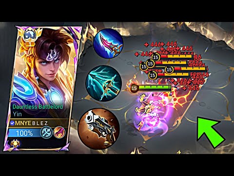 NEW SEASON!! YIN TOP SUPREME BEST BUILD ONESHOT NEW UPDATE 2025!! (Must Watch!) - Mobile Legends