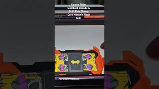 Download lagu Kamen Rider Gotchard Decade & Zi-O Ride Chemy Card Henshin flash belt mp3