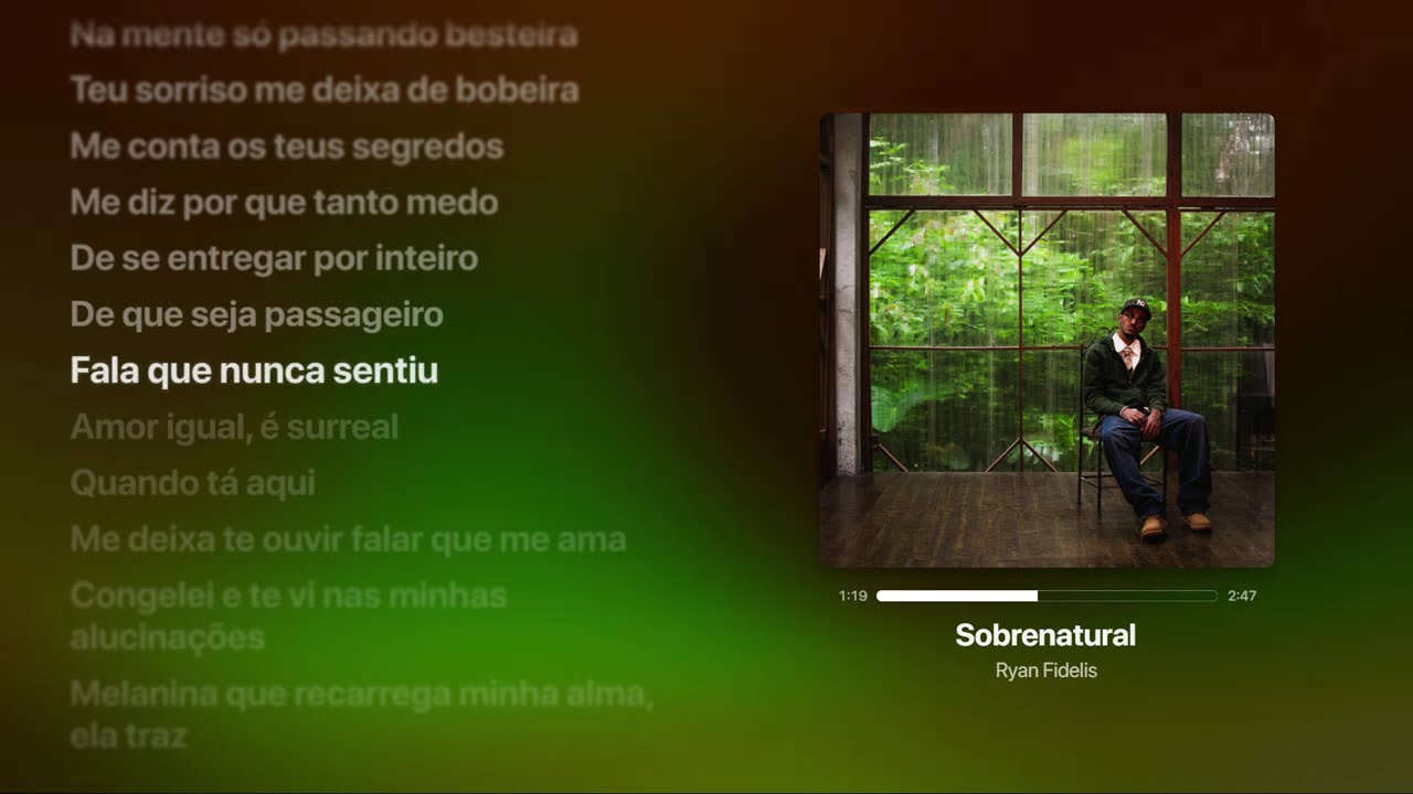 Ryan Fidelis - Sobrenatural [Letra]