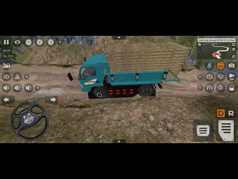 Extreme Mud Off Road Heavy Wood Cargo Truck Chalenge In Bussid