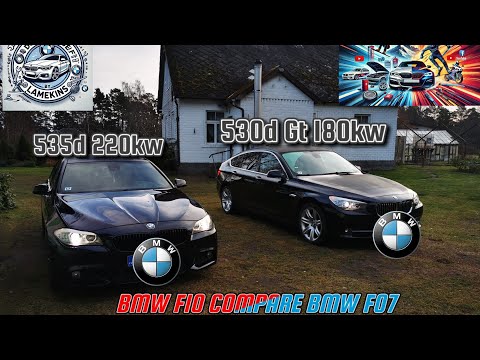COMPARE BMW F10 VS BMW F07. #bmw #compare #automobile