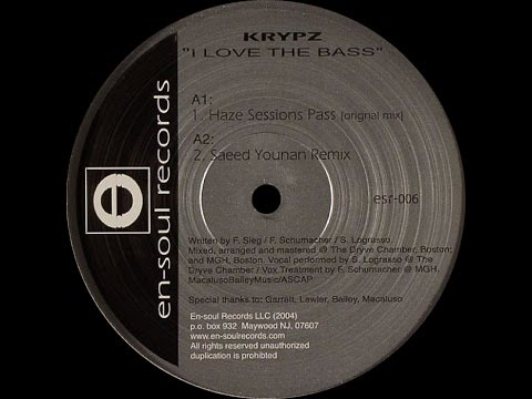 Krypz ‎– I Love The Bass (Saeed Younan Remix)