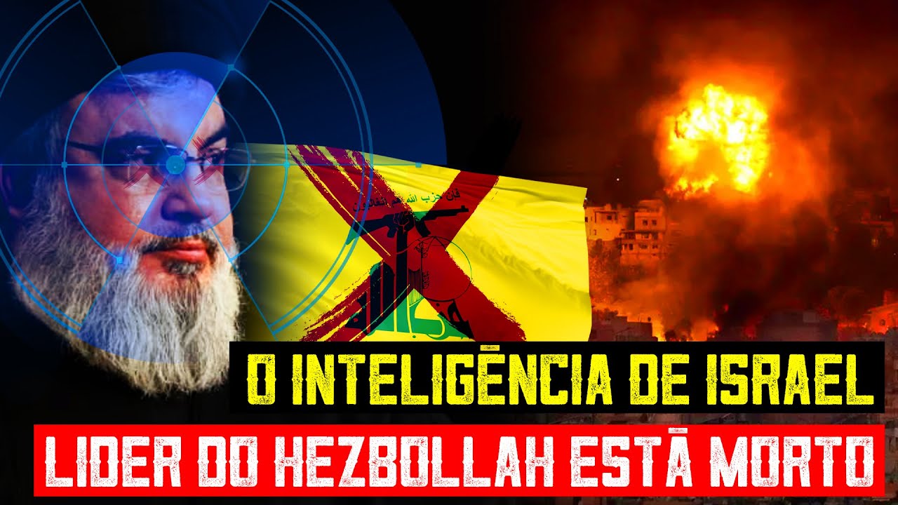 Israel conseguiu matar o Nasrallah? A INTELIGÊNCIA DE ISRAEL