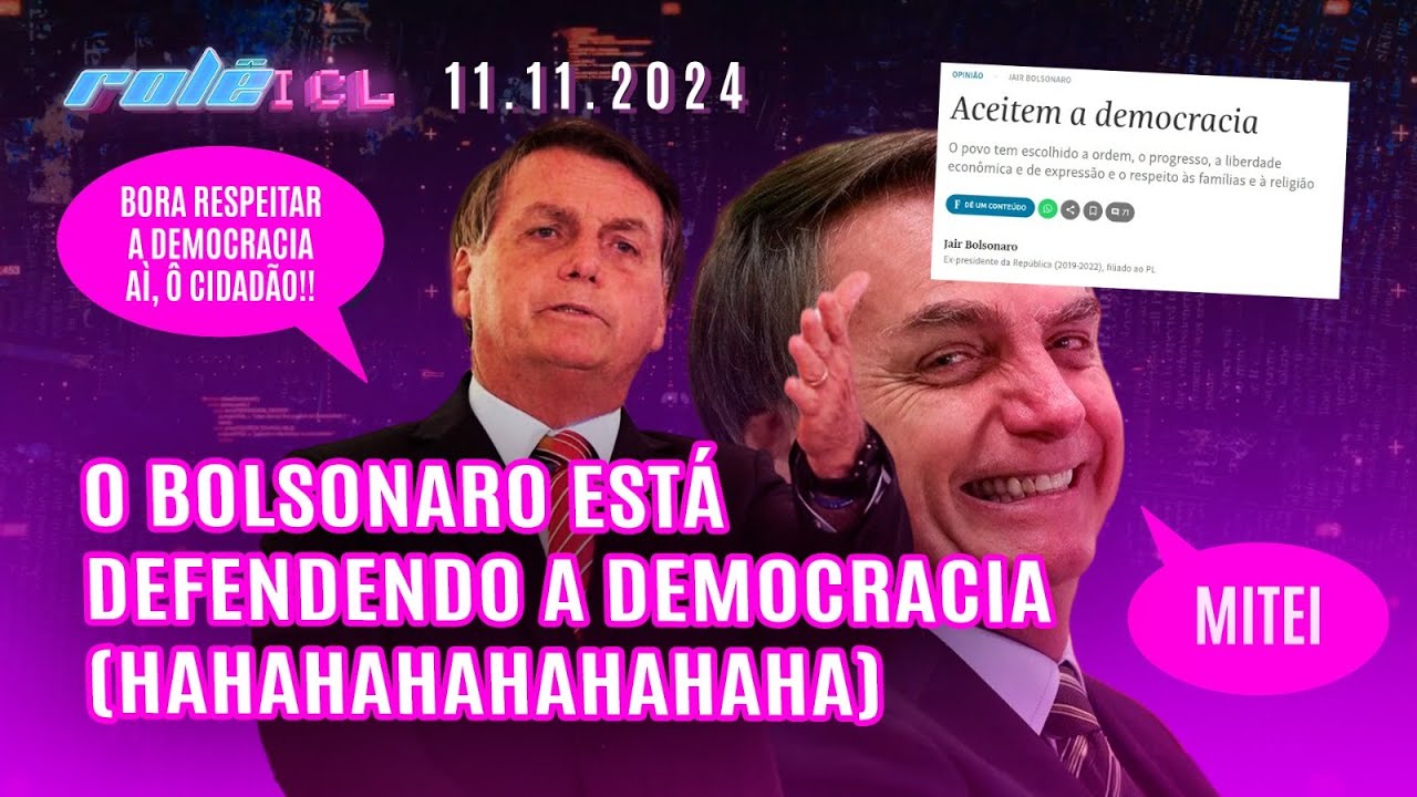 ROLÊ ICL - 11/11/24 - TRETA BOULOS x JOÃO CAMPOS, MARÇAL INDICIADO E TONINHO VESPOLI NO ROLÊ