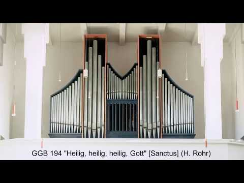 GGB 194 "Heilig, heilig, heilig, Gott" [Sanctus] (H. Rohr)