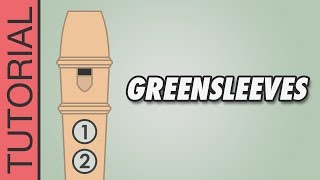 Greensleeves 🎅🏻 Recorder Notes Tutorial 🎅🏻 Christmas Songs