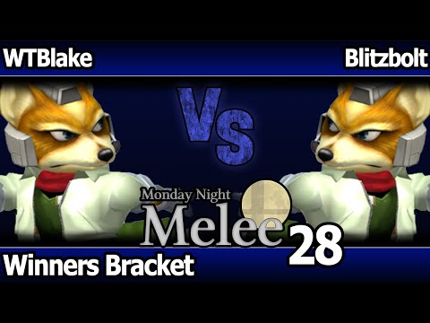MNM 28 Melee - WTBlake (Fox) vs Blitzbolt (Fox) - Winners Bracket