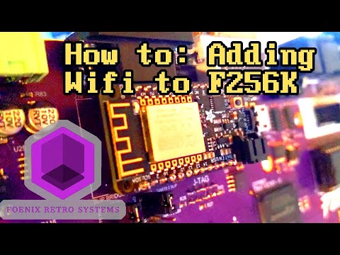 [F256K] How to install your own Wifi Feather module