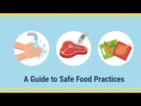 Safe Food Practices Explained | Easy Guide to Prevent Food Poisoning 🍲🧼