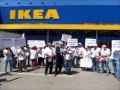 İKEA İSTANBUL ÜMRANİYE MAĞ VE GENEL MÜDÜRLÜĞÜ ÖNÜNDE BASIN AÇIKLAMASI 19 06 2013