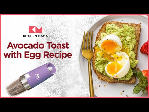Avocado Toast with Egg | Kitchen Mama Recipes