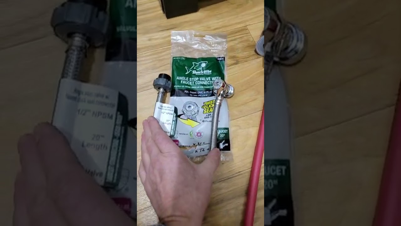 Connect faucet to PEX the easy way