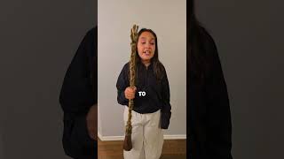 I found a witches Halloween broom stick