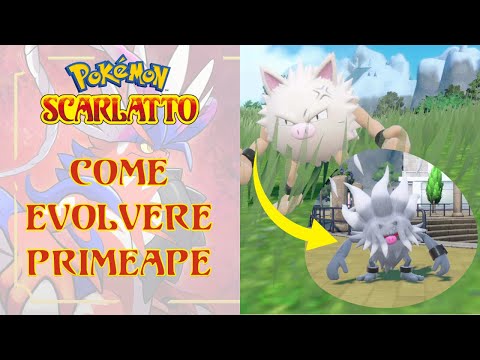 Come EVOLVERE PRIMEAPE in ANNIHILAPE - GUIDA Pokemon SCARLATTO ITA