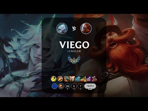 Viego Jungle vs Gragas - EUW Challenger Patch 13.7