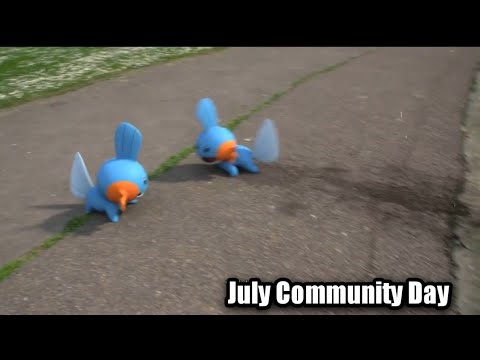 July Community Day just announced Mudkip Pokemon go