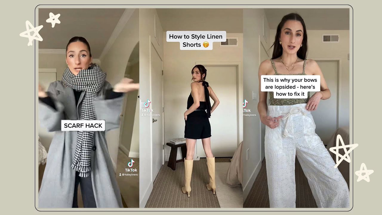 Fashion Hacks You Need To Know | Best of Haley Ivers TikTok Compilation 2022