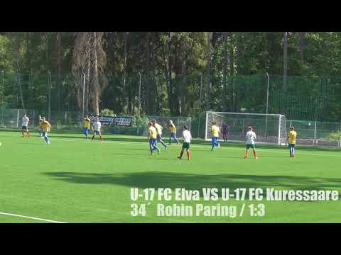 10. voor 2018: U-17 FC Elva - U-17 FC Kuressaare 3:7 (2:3)
