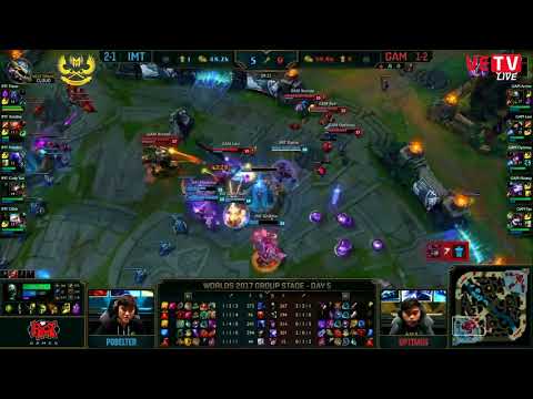 [12.10.17] Highlight - GAM vs IMT [WORLDS 2017] [Group Stage] [Day5]