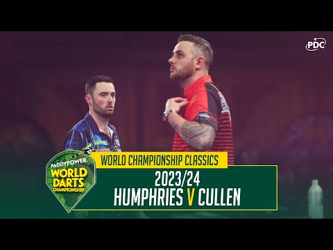 WORLD CHAMPIONSHIP EPIC! Humphries v Cullen | 2023/24 World Darts Championship | Full Match