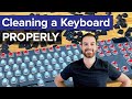 how to clean a keyboard properly remove the keycaps