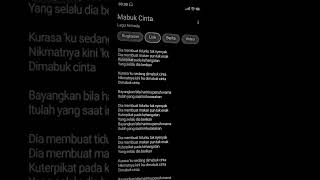 Download lagu lirik lagu dari judul (MABUK CINTA) by : Velia mp3