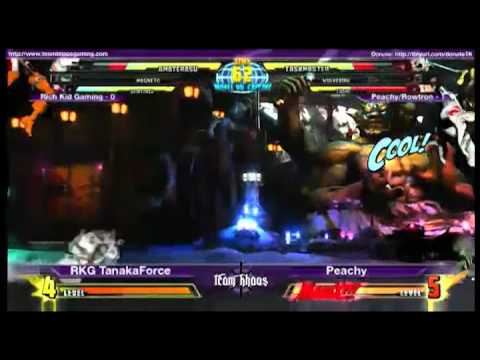 Tourneyplay March MvC3 Teams - Rich Kid Gaming vs Peachy/Rowtron - Winners Finals