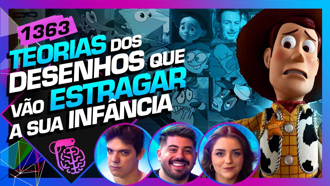 TEORIA DOS DESENHOS ANIMADOS: MUITA BRISA E VINICIUS DA ILHA - Inteligência Ltda. Podcast #1363