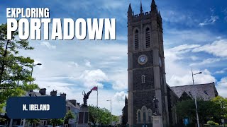 Exploring PORTADOWN | Northern Ireland's Busy Railway Hub | Let's Walk!