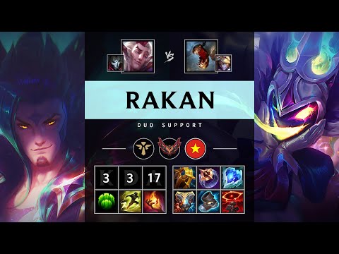 Rakan Support vs Fiddlesticks - VN Grandmaster Patch 25.05