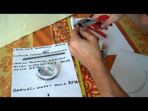 Costruzione cavetto morbido da lucci prima parte