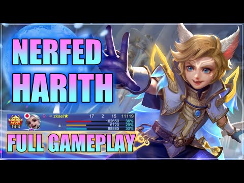 Improvising Nerfed Harith [classic full gameplay] | MLBB | zkael★