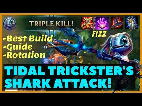 Wild Rift: Fizz Gameplay Insane Damage! Shark Attack! Fizz Best build | Fizz Tutorial | DreamPlaysPH