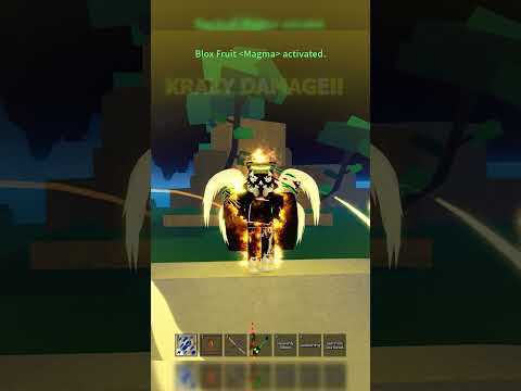 OVERPOWERED Magma Combo!!! #bloxfruits