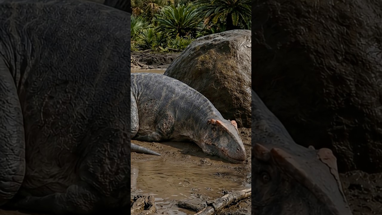 Juvenile Spinosaurus Ambush
