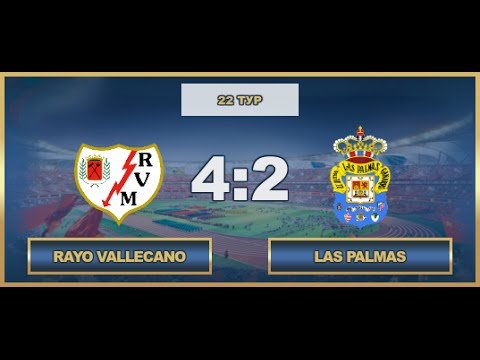 AFL. Spain. Segunda. Tour 22. Rayo Vallecano - Las Palmas