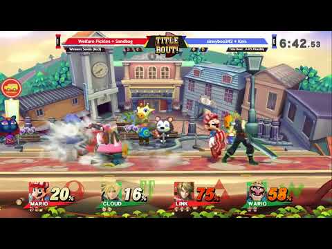 Title Bout! #1 Doubles Winners Semis - Welfare Pickles + Sandbag vs sinnyboo242 + Keis