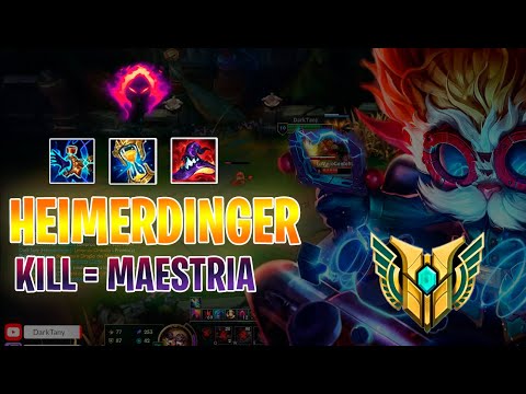 Heimerdinger no URF Maestria para Tiltar | Kill no URF = Mostrar Maestria | DarkTany