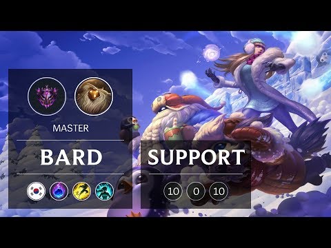 Bard Support vs Morgana - KR Master Patch 9.2