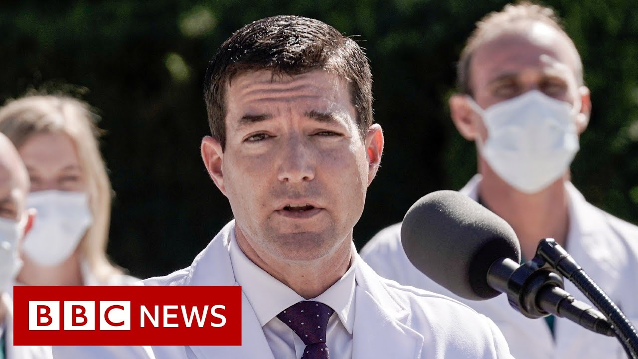 Trump's medical team gives an update - BBC News thumnail