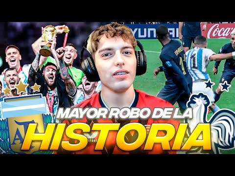 DAVOO XENEIZE REACCIONA AL ''MAYOR ROBO DE LA HISTORIA'': ARGENTINA VS FRANCIA (2022)