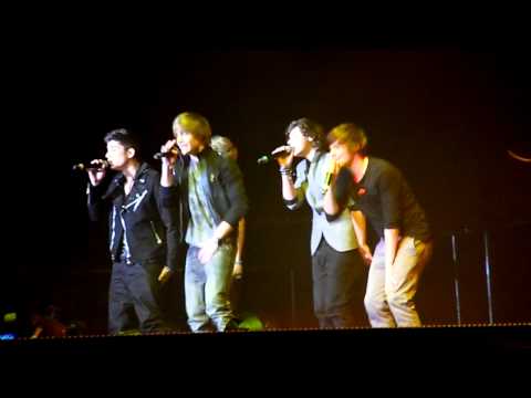 One Direction-Only Girl In The World X Factor Live Tour Birmingham NEC Sunday February 20th 2011